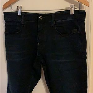 G-STAR RAW Revend Dark Wash Denim Jeans Size 34X32